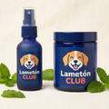Spray dental Lametón Club para perros con hojas de menta